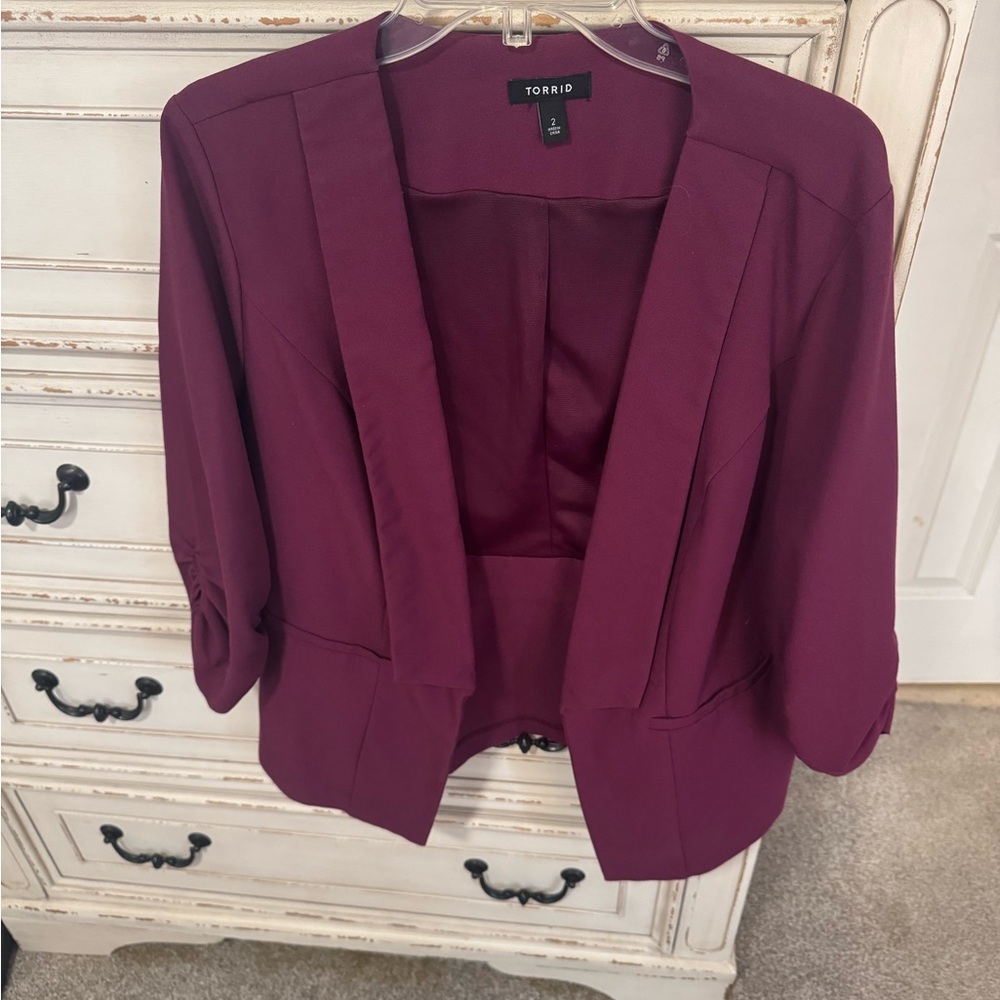 Torrid Women's Purple Jacket